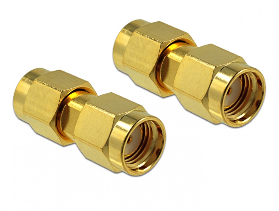 Imagine Adaptor RP-SMA Plug la RP-SMA Plug, Delock 88730