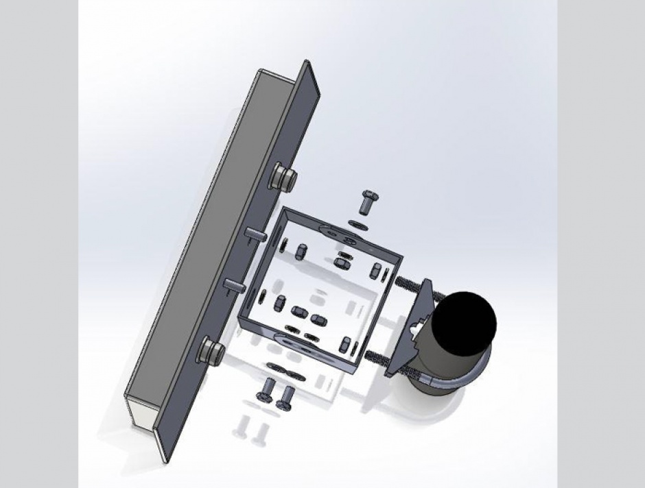 Imagine Antena WLAN MIMO IEEE 802.11 ac/a/h/b/g/n 2 x N jack 10.5 ~ 12 dBi directional, Delock 88806