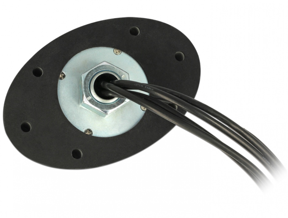 Imagine Antena omnidirectionala exterioara 5xRP-SMA Multiband GNSS LTE-MIMO, WLAN MIMO IEEE 802.11ac/a/h/b/g