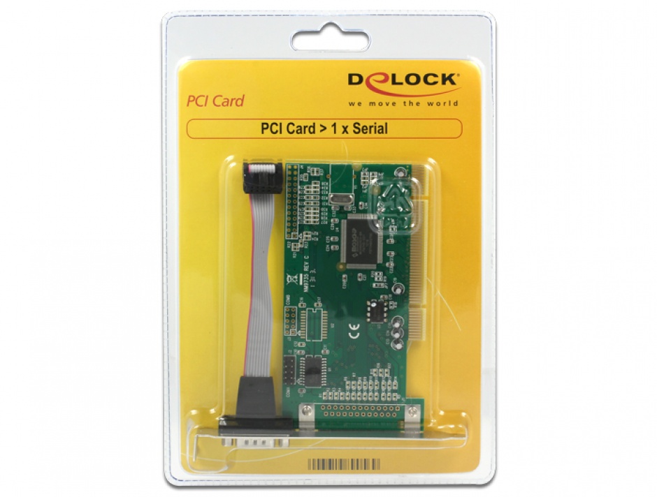 Imagine PCI cu 1 port Serial RS232, Delock 89056