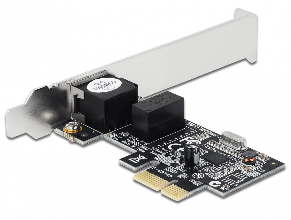 Imagine Placa Retea PCI Express Gigabit, low profile, Delock 89156