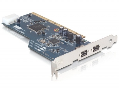 Imagine Placa PCI Firewire 2 porturi B, Delock 89167