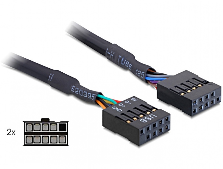 Imagine PCI Express 2 x Power Over eSATA 5V-12V, Delock 89233