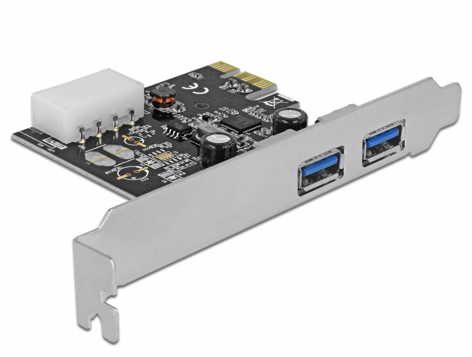 Imagine PCI Express cu 2 x USB 3.0, Delock 89243