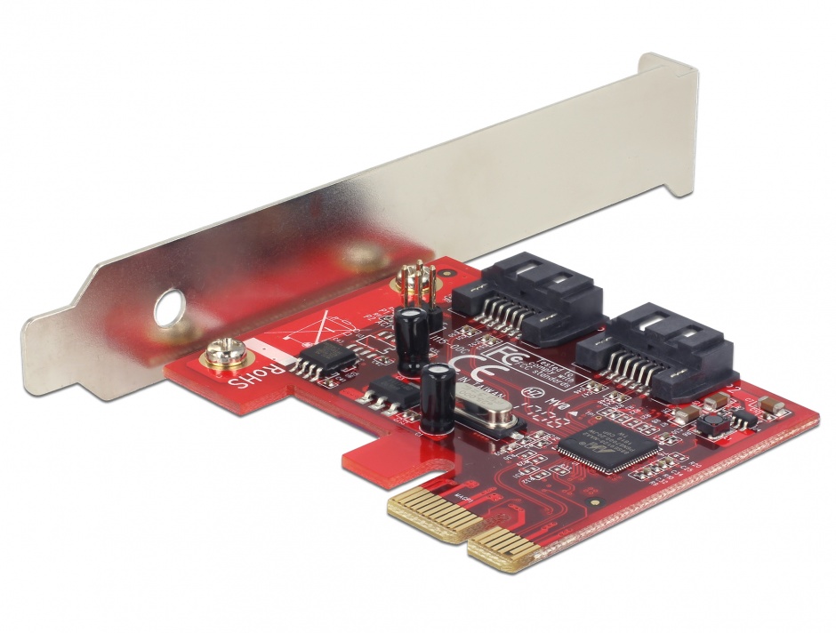 Imagine Placa PCI Express la 2 porturi interne SATA 6 Gb/s, Delock 89270