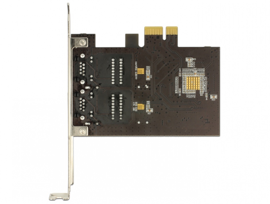 Imagine PCI Express cu 2 x Gigabit LAN, Delock 89346