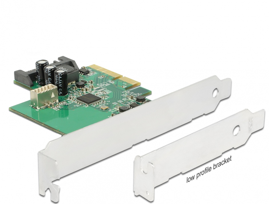 Imagine PCI Express la USB 3.1 Gen 2 key B 20 pini, Delock 89801
