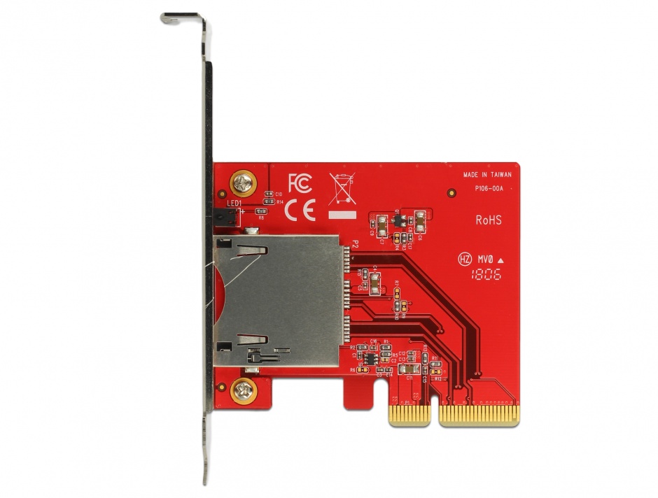 Imagine PCI Express la 1 slot CFexpress NVME, Delock 91748