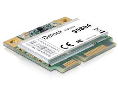 Imagine Modul WLAN si Bluetooth Mini PCI Express 1T/1R, Delock 95894