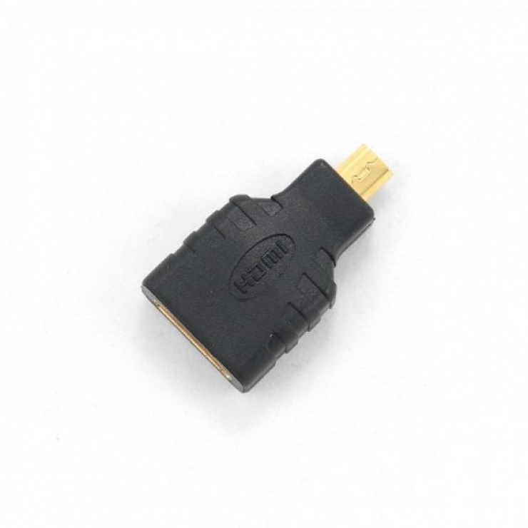 Imagine Adaptor micro HDMI-D la HDMI T-M, Gembird A-HDMI-FD