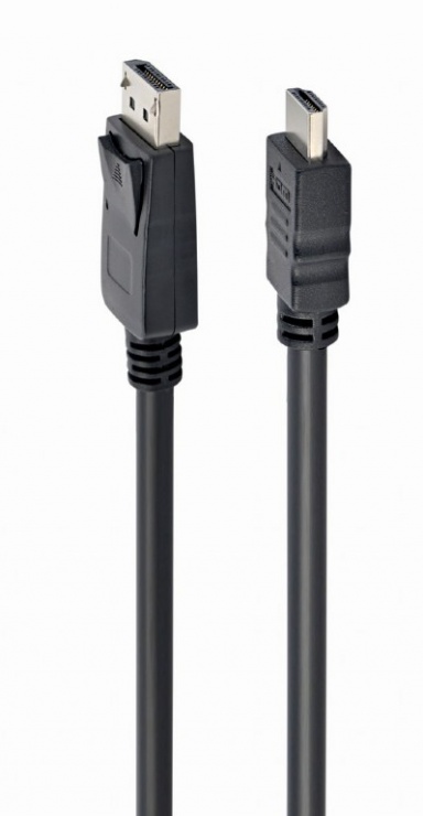 Imagine Cablu DisplayPort la HDMI T-T 1m, Gembird CC-DP-HDMI-1M