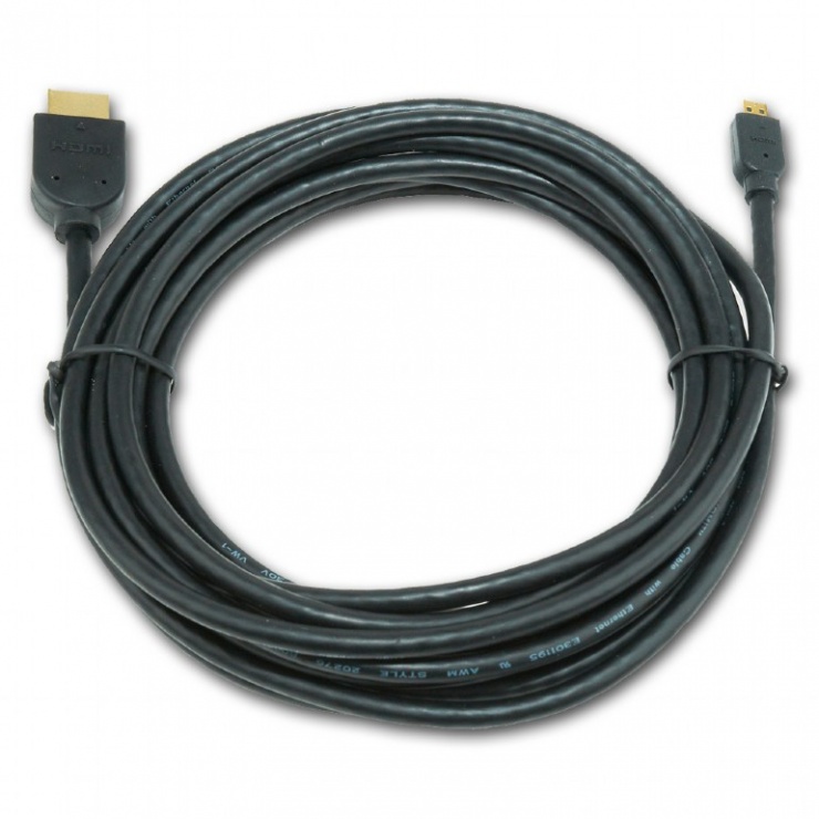 Imagine Cablu HDMI la micro HDMI-D 4.5m, Gembird CC-HDMID-15