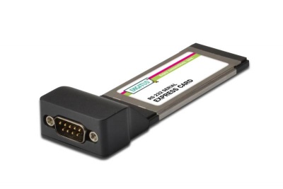 Imagine Placa Expresscard la 1 port serial, Digitus DS-31204