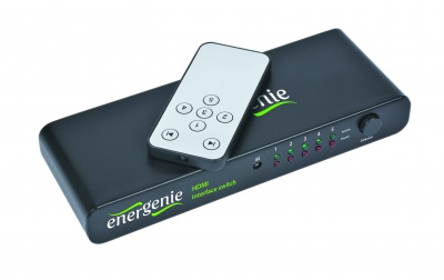 Imagine Switch HDMI 5 porturi, Energenie DSW-HDMI-51