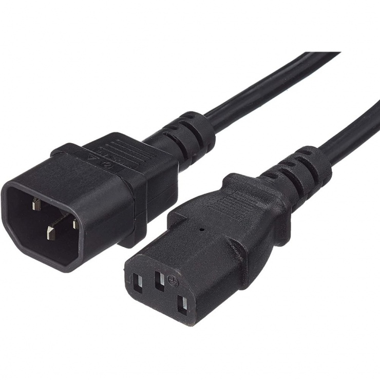 Imagine Cablu prelungitor alimentare pentru PC C13 - C14 2m, KPS2
