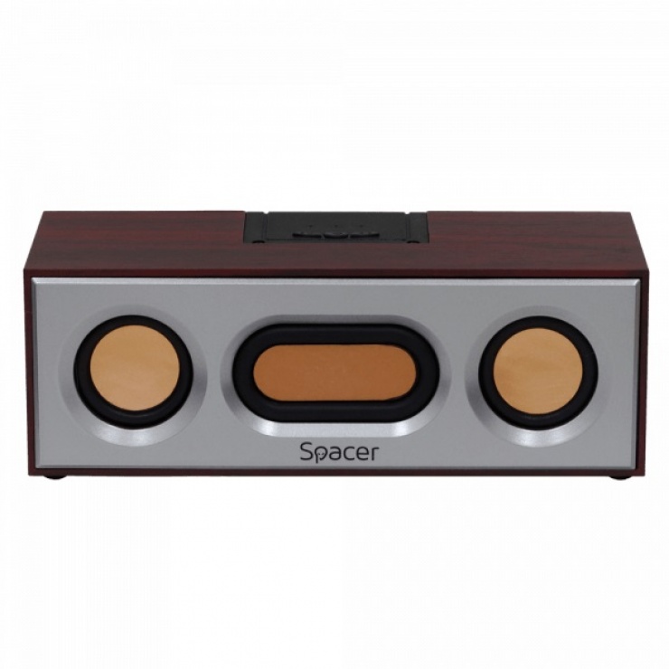Imagine Boxa portabila bluetooth 2 x 3W RETRO, Spacer SPB-E362-BT