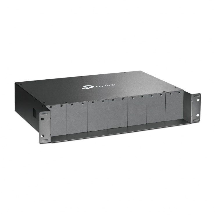 Imagine Carcasa 14 sloturi Media Convertor, TP-Link TL-MC1400
