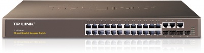 Imagine Switch 26 porturi Gigabit, TP-Link TL-SG5426