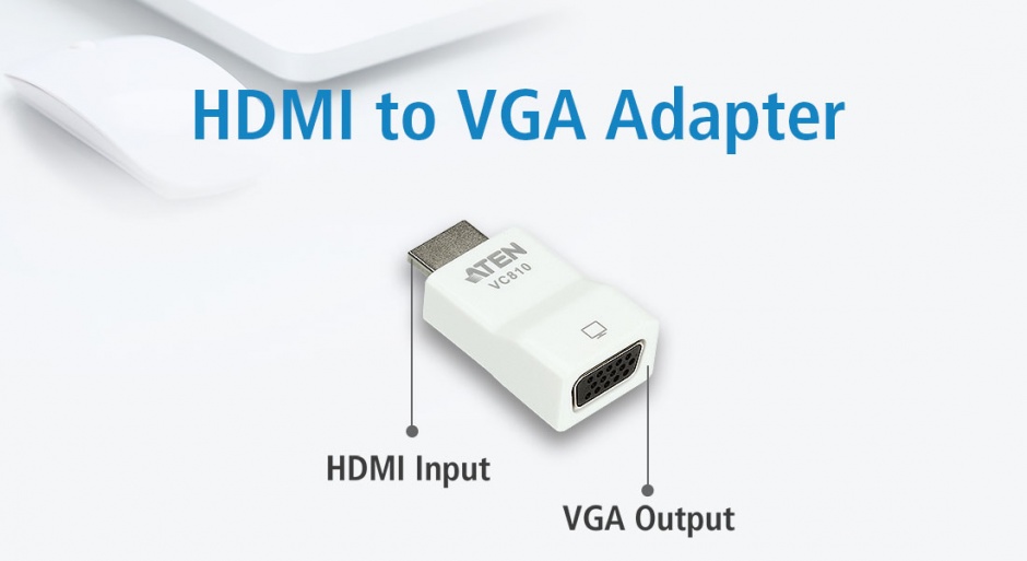 Imagine Adaptor HDMI la VGA T-M, ATEN VC810