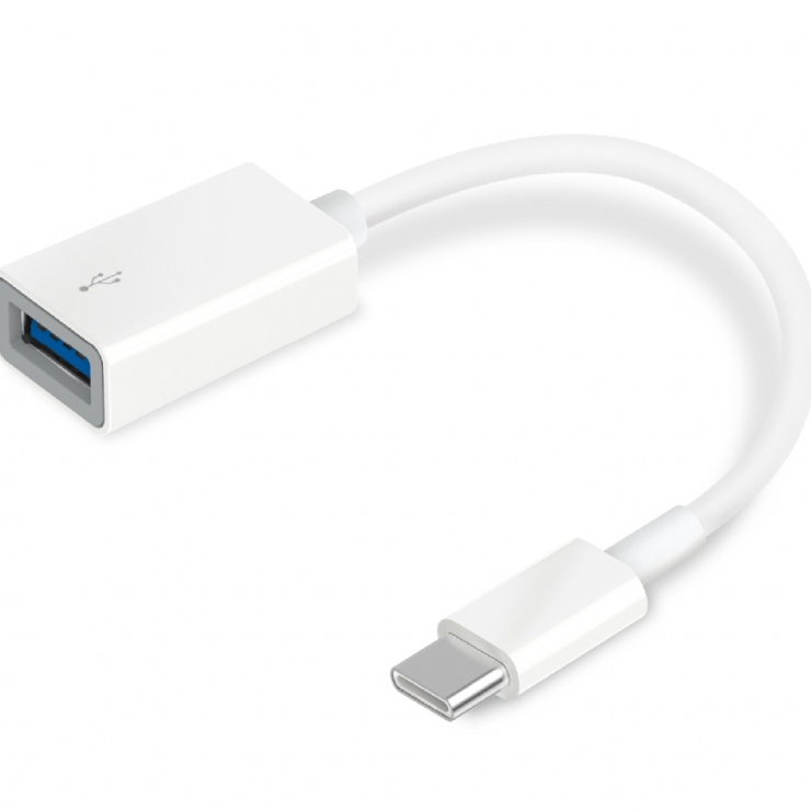 Imagine Adaptor USB 3.0 tip C la USB-A 12cm Alb, TP-LINK UC400