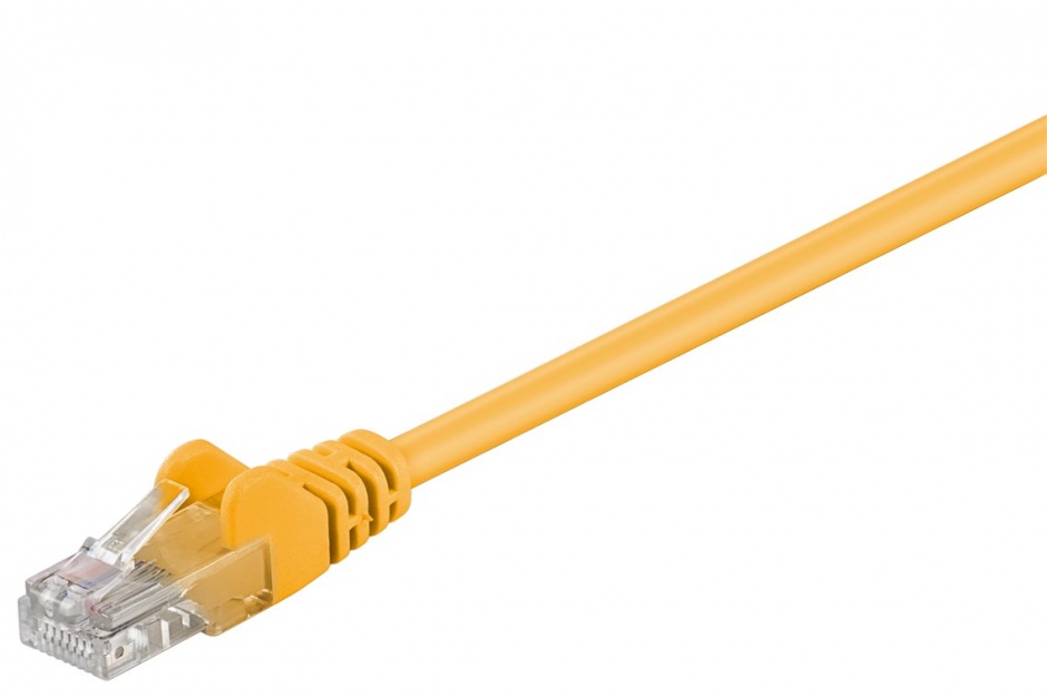 Imagine Cablu de retea RJ45 UTP cat 5e 1.5m Galben, sputp015Y