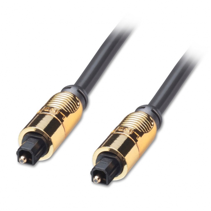 Imagine Cablu optic digital Premium TosLink SPDIF 50m, Lindy L37891