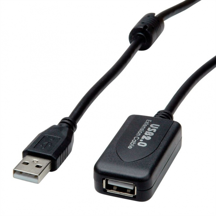 Imagine Cablu prelungitor USB 2.0 T-M activ 5m, S3114