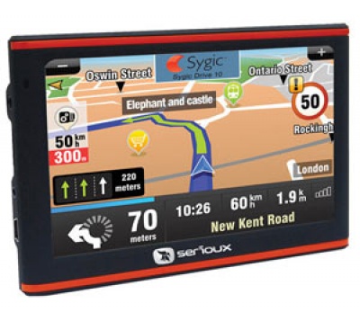 Imagine Car Navigator Serioux UrbanPilot Q550, Full Europe