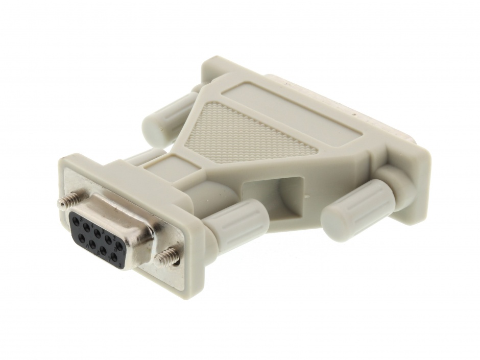 Imagine Adaptor DB25 pini la DB9 pini T-M, r29mf 