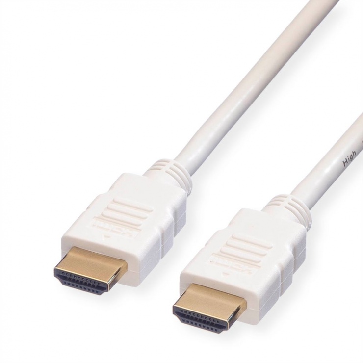 Imagine Cablu High Speed HDMI v1.4 20m Alb, Roline 11.04.5720