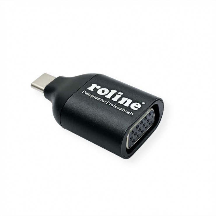Imagine Adaptor USB-C la VGA T-M, Roline 12.03.3228