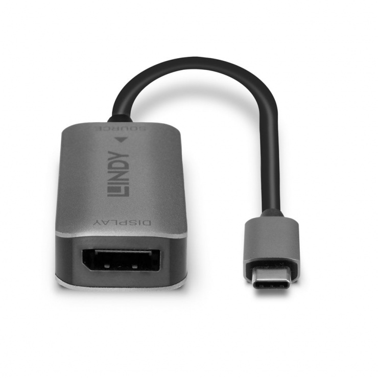 Imagine Adaptor USB 3.1 Type C la Displayport 4K@60Hz T-M, Lindy L43286