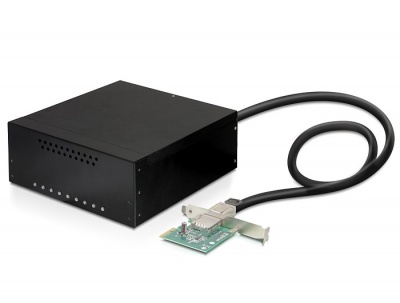 Imagine Docking Station extern pe PCI Express 4 sloturi low profile 2U, Delock 61950