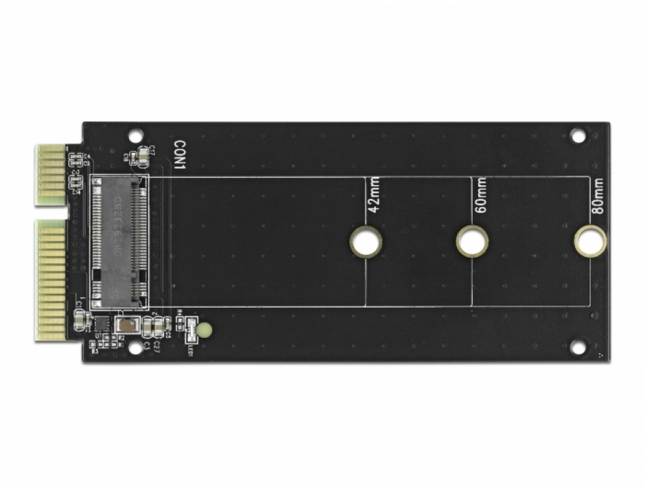 Imagine Adaptor SATA 22 pini la M.2 Key B slot, Delock 64099