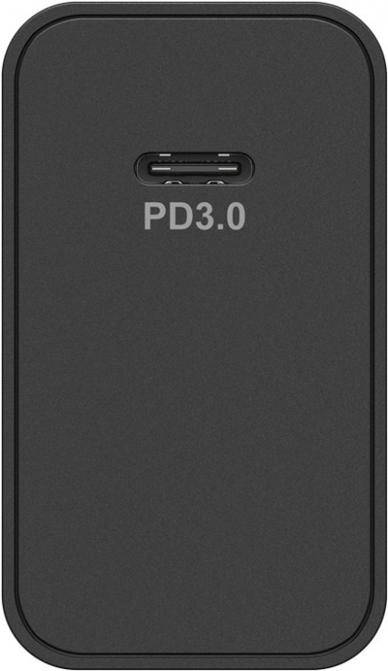 Imagine Incarcator priza USB-C PD (Power Delivery) 25W Negru, Goobay G57748