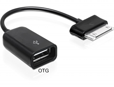 Imagine Cablu Samsung 30 pini la USB-A T-M OTG, Delock 83156