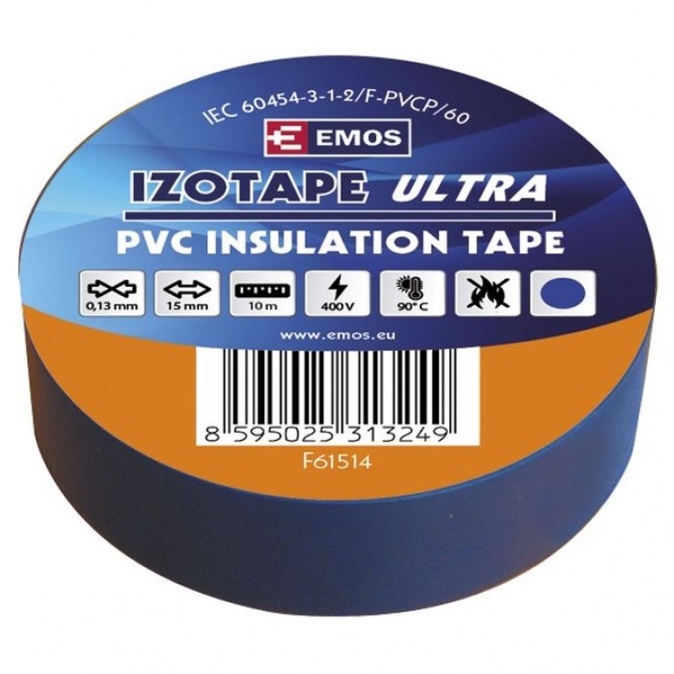 Imagine Banda izolatoare  PVC 15mm/10m Albastru, ZVPEP04