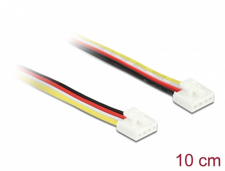 Imagine Cablu universal IOT Grove (placi Arduino) 4 pini T-T 10cm, Delock 86953