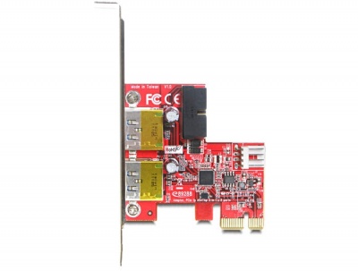 Imagine Placa PCI Express la 2 x USB 3.0 + eSATAp, Delock 89288