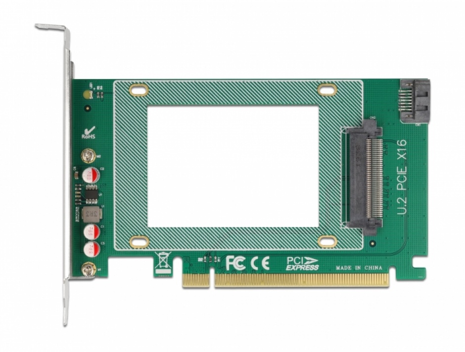 Imagine PCI Express la U.2 NVMe SFF-8639 intern, Delock 90051