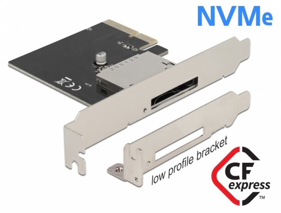 Imagine PCI Express cu 1 x CFexpress extern, Delock 91755