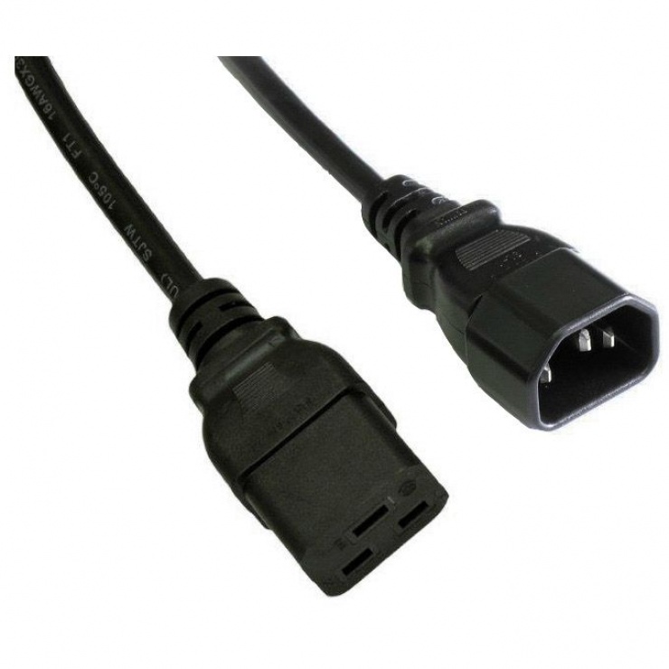 Imagine Cablu de alimentare IEC C14 la C19 1.8m, AK-UP-02