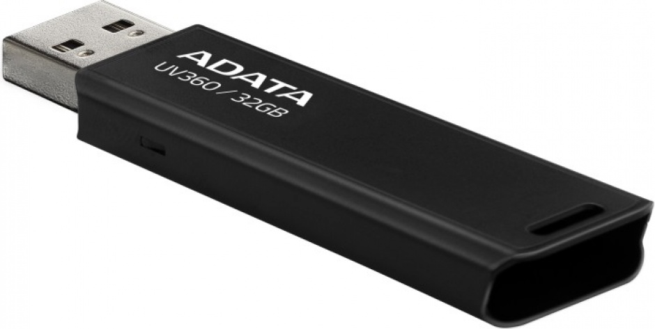 Imagine Stick USB 3.2 UV360 32GB Negru, ADATA AUV360-32G-RBK