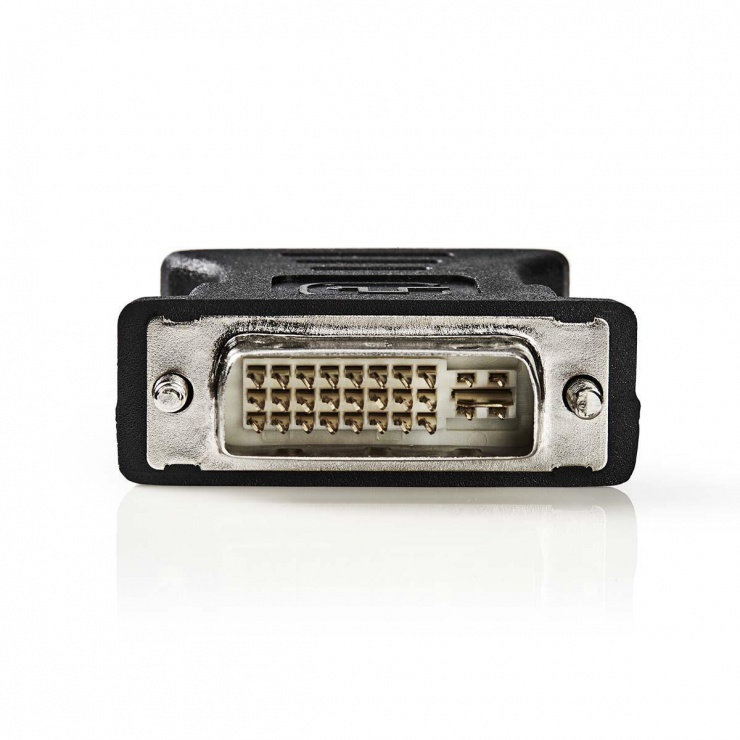 Imagine Adaptor DVI-I Dual Link 24+5 pini la VGA T-M, Nedis CCGP32900BK