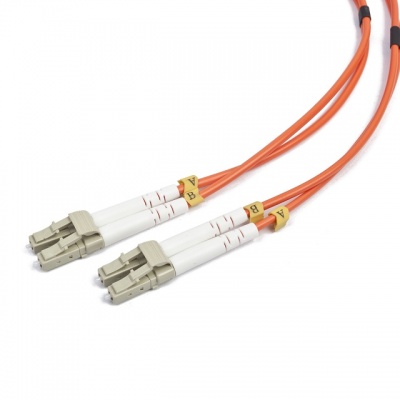 Imagine Cablu fibra optica LC-LC duplex multimode 5m , Gembird CFO-LCLC-OM2-5M
