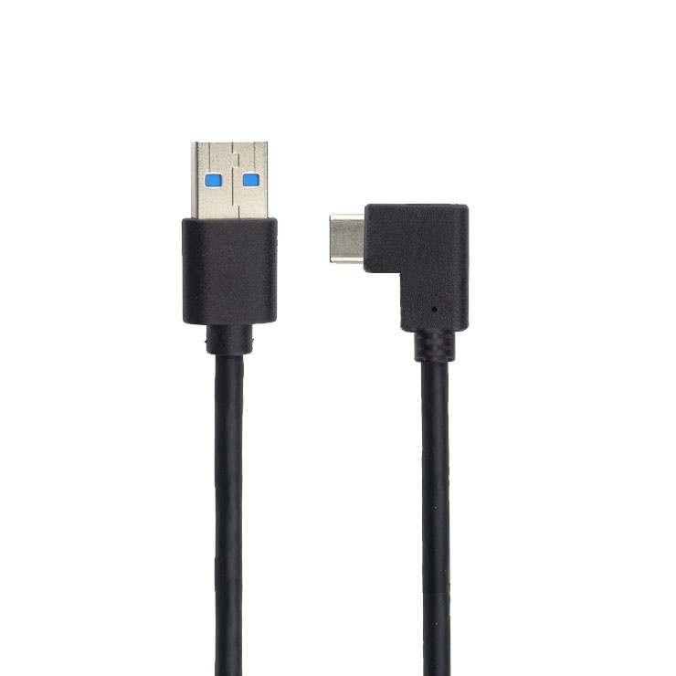 Imagine Cablu MYCON USB 3.2 Gen 1 la USB-C unghi 90 grade T-T 0.5m, CON2000