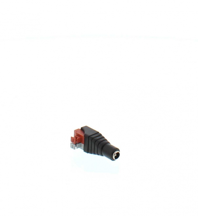 Imagine Bloc terminal la DC 2.1x5.5mm mama cu clips pentru CCTV, DC-F/2.1X5.5-TBC