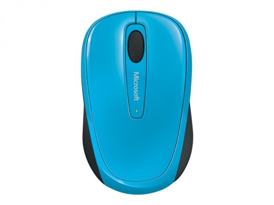 Imagine Mouse Wireless BlueTrack Mobile 3500 albastru, Microsoft