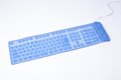 Imagine Tastatura iluminata Flexibila USB+PS2 Gembird KB-109FEL1-BL-US