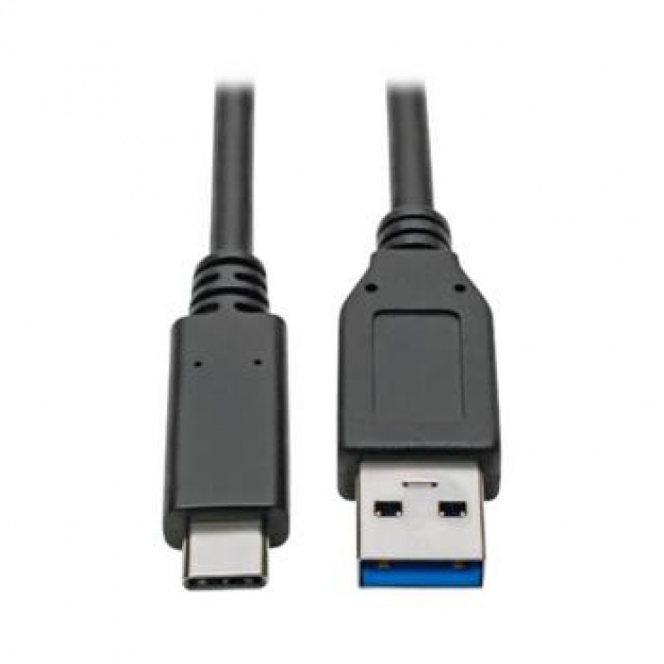 Imagine Cablu USB 3.2 Gen 2-C la USB-A T-T 0.5m Negru, ku31ck05bk